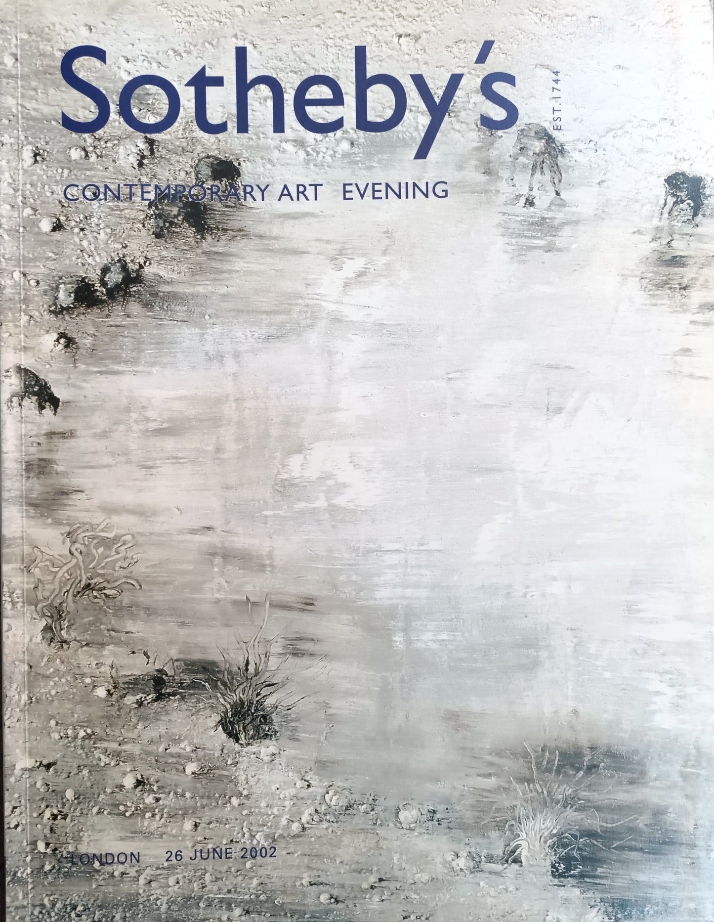 Sothebys Auction Catalogue - Contemporary Art - 26th June 2002